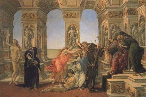Sandro Botticelli The Calumny china oil painting image